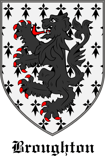 BROUGHTON family crest BROUGHTON family crest