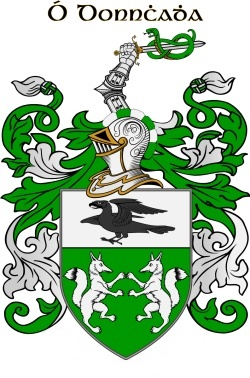 DONAHUE family crest DONAHUE family crest
