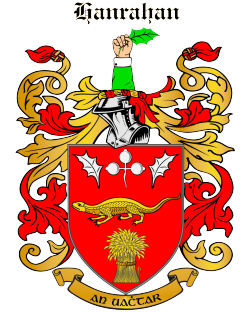 Hanrahan family crest