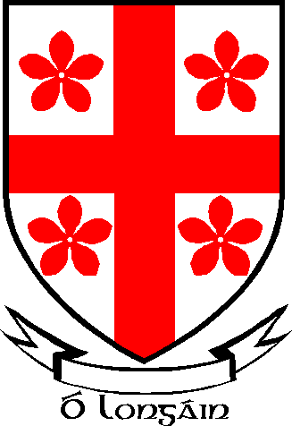 Langan family crest