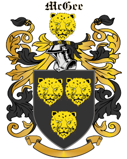 MCGEE family crest