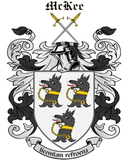 MCKEE family crest