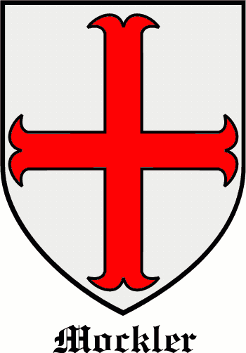 MOCKLER family crest MOCKLER family crest