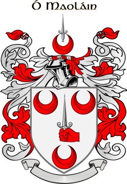 Mullan family crest