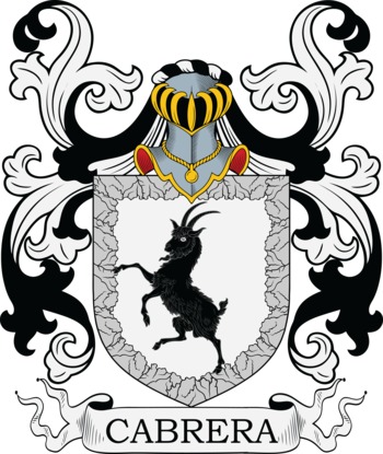 CABRERA family crest