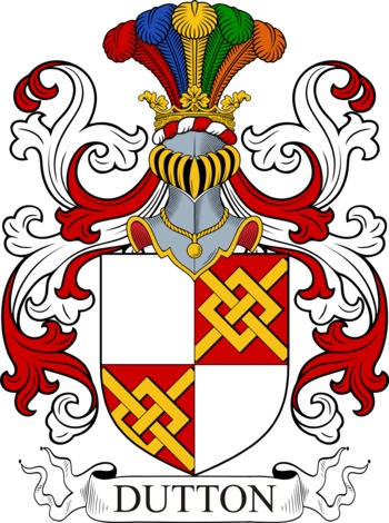 DUTTON family crest DUTTON family crest