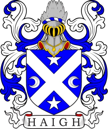 HAIGH family crest