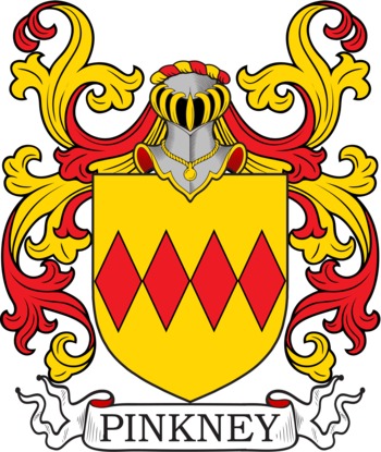 PINKNEY family crest