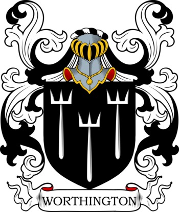 Worthington family crest