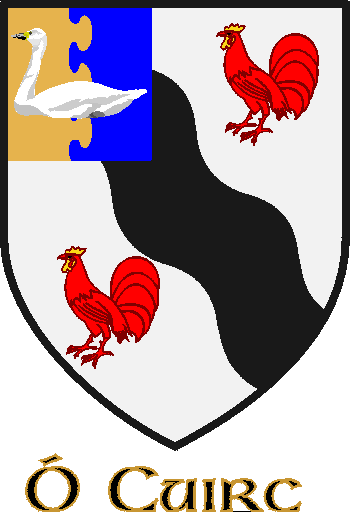QUIRKE family crest QUIRKE family crest