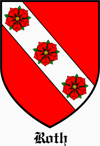 ROTH family crest ROTH family crest