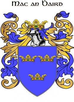 WARD family crest