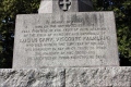 English Civil War monument to Royalist Sir Lucius Cary at Newbury Berkshire